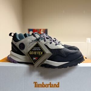 TIMBERLAND Women’s 6.5 LINCOLN PEAK GORE-TEX LOW HIKER BLACK MESH W BEIGE A5MU9